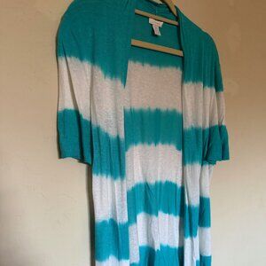 Chico's Duster Cardigan, Size 3